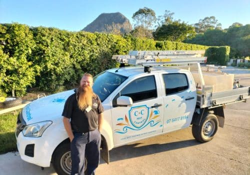 Buderim Termite Treatment by Jamie and his bug-busting truck