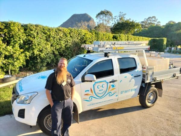 Buderim Termite Treatment by Jamie and his bug-busting truck