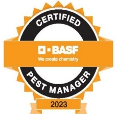 BASF Pest Manager Accreditation Certificate Badge