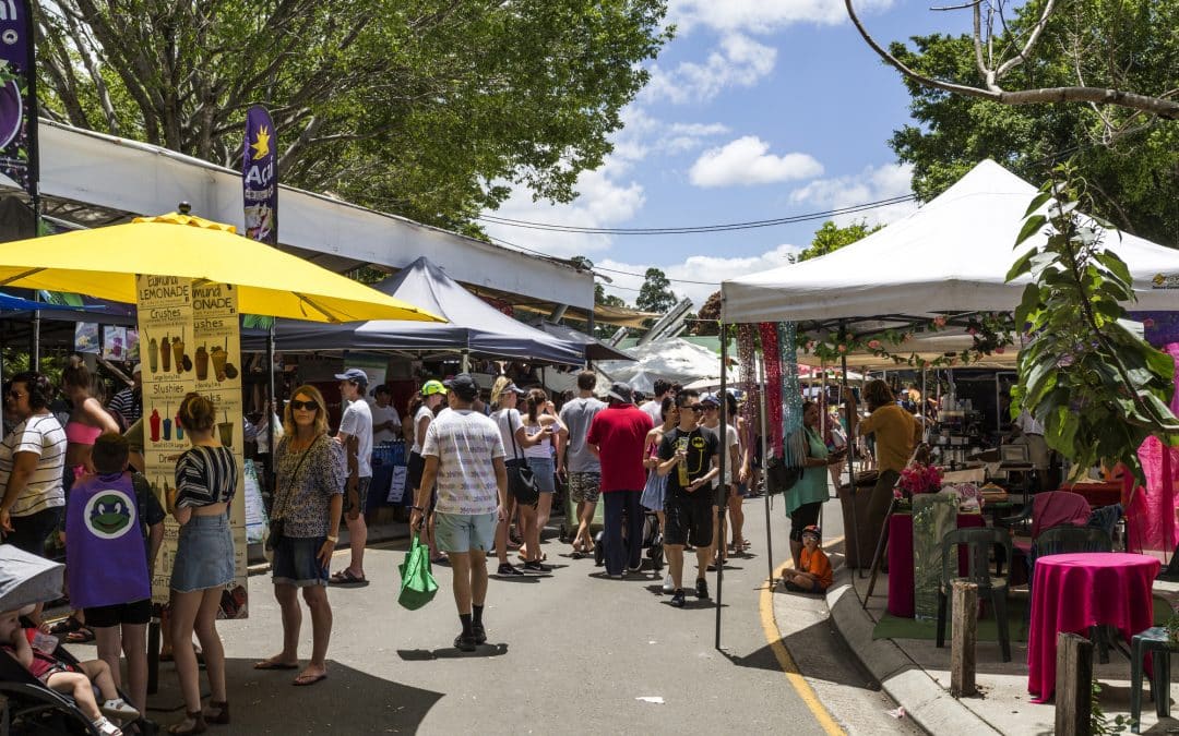 Eumundi Markets in the Sunshine Coast